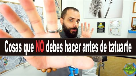 Cosas Que No Debes Hacer Antes De Tatuarte El Buho De Papel Youtube
