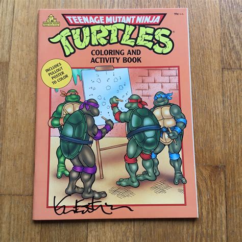 I loved the 80's show as a kid, discovered the comics in my teens and have wound up. 1990 Teenage Mutant Ninja Turtles Coloring and Activity ...