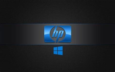 Windows 10 Oem Wallpaper For Hp Laptops 05 0f 10 Dark Background With 3d Logo Hd Wallpapers