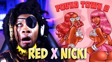 sexyy red nicki minaj and tay keith pound town 2 [official audio] reaction youtube