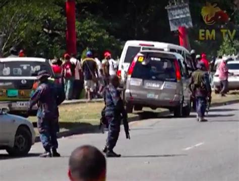 Police Open Fire At Papua New Guinea Student Protest 23 Injured