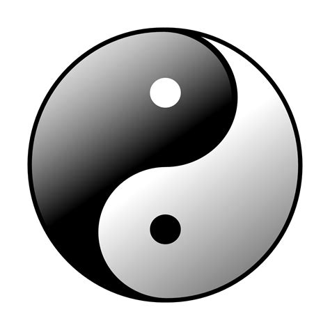 From early romanizations of chinese 陽／阳 (yáng), originally in reference to the sunny side of areas such as mountains and dwellings. Yin-Yang Tattoos PNG Transparent Images | PNG All