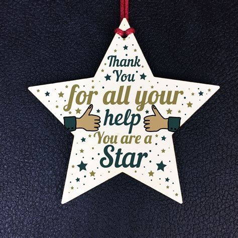 Check spelling or type a new query. You Are A Star Thank You Gift For Teacher TA Gift For ...