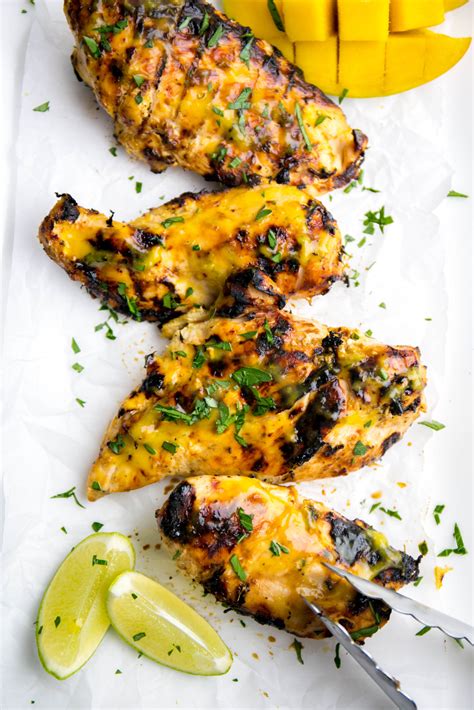 Place the chicken in a ziplock bag and add the sauces. Grilled Mango Lime Chicken (paleo) - Love Chef Laura