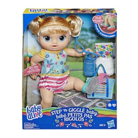 Baby Alive Giggle N Step Baby Doll Blonde Hair Buy Online At The Nile