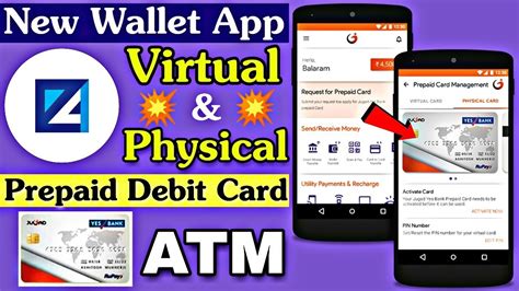 A virtual card provider will generate a virtual payment card instantly for you the us unlocked provides a virtual visa debit card and virtual prepaid cards that you can use with almost all major online merchants. New Prepaid Debit Card Mobile Wallet with Virtual & ATM Card💥 नया डेबिट कार्ड मोबाइल वॉलेट💥 ...
