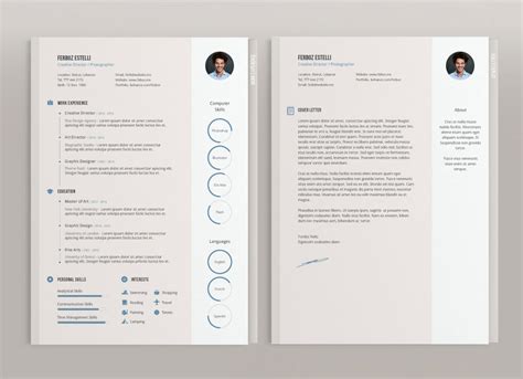 Inspirationa sample a portfolio for employment. Free Professional Resume (CV) Template With Cover Letter ...