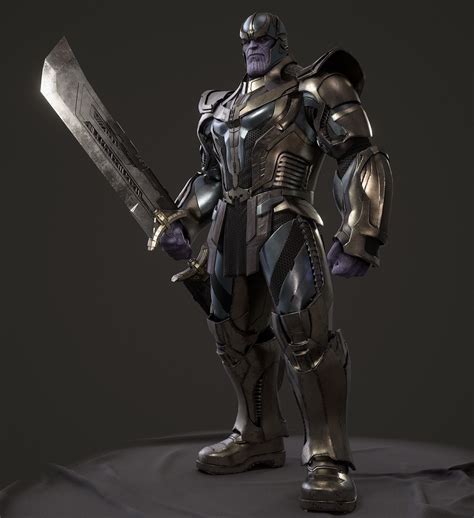 Artstation Ue4 Fanart Thanos Guardians Of The Galaxy Yosuke