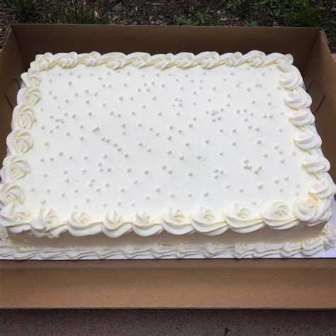 Buttercream Sheet Wedding Cake Wedding Sheet Cakes Birthday Sheet