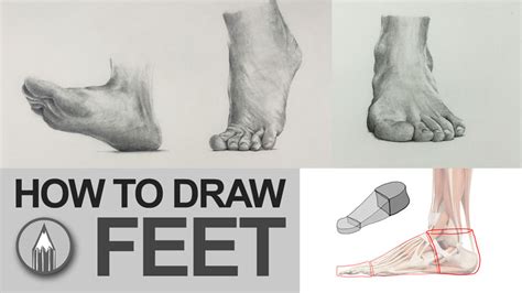 How To Draw Feet