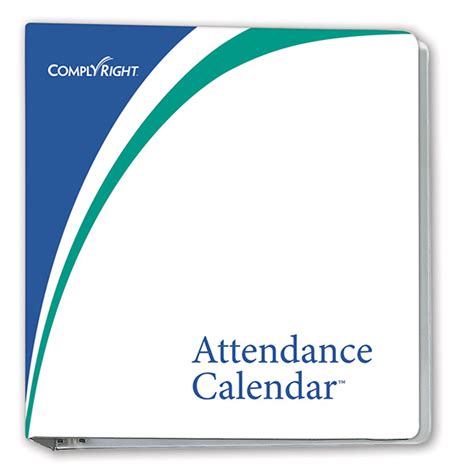 Attendance Calendar Binder Attendance Calendar Hrdirect