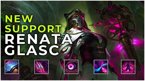 New Champion Renata Glasc Abilities Skin New Support League Of Arcane Youtube