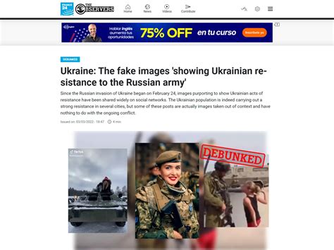 ukraine the fake images ‘showing ukrainian resistance to the russian army ukraine fact check