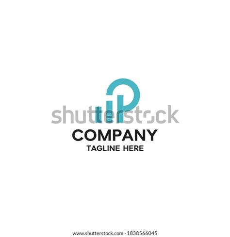 Letter P Bar Chart Finance Logo Stock Vector Royalty Free 1838566045