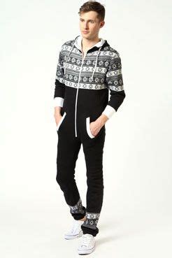 Free delivery and returns on ebay plus items for plus members. Snowflake Front Zip Onesie at boohoo.com | Mens onesie ...