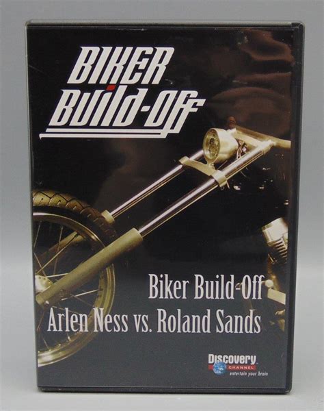 Discovery Channel Biker Build Off Arlen Ness Vs Roland Sands Dvd Ebay