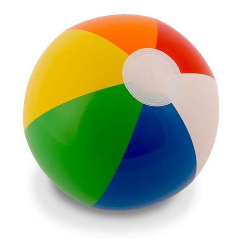 12 Pack Rainbow Inflatable Beach Balls Bulk For Kids And Adults I