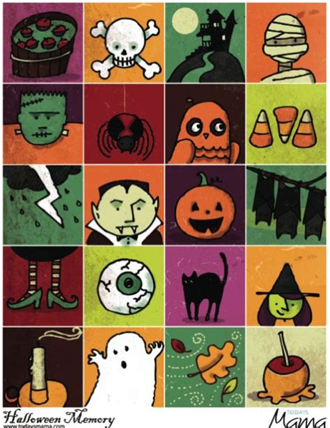 Así como para evitar que se desmadren y un rato en casa se convierta en una batalla campal. 5 juegos de memoria para imprimir gratis | Juegos de memoria, Juegos de halloween y Imprimibles ...