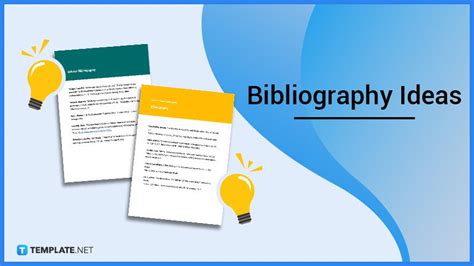 Bibliography Ideas Examples 2023