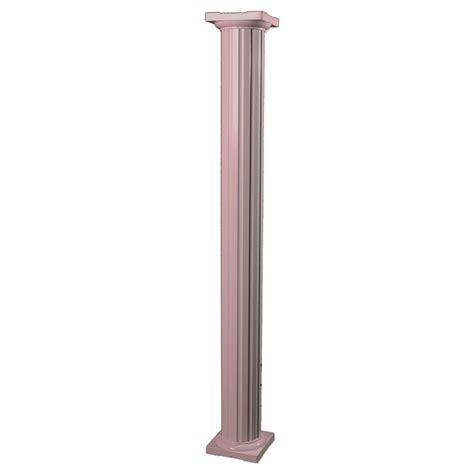 Column — noun 1 tall stone post adjective ▪ huge , tall ▪ fluted ▪ colonnades of fluted doric columns ▪ classical ▪ concrete … 10" Round Fluted Aluminum Column Wrap, Sandstone (Multiple ...