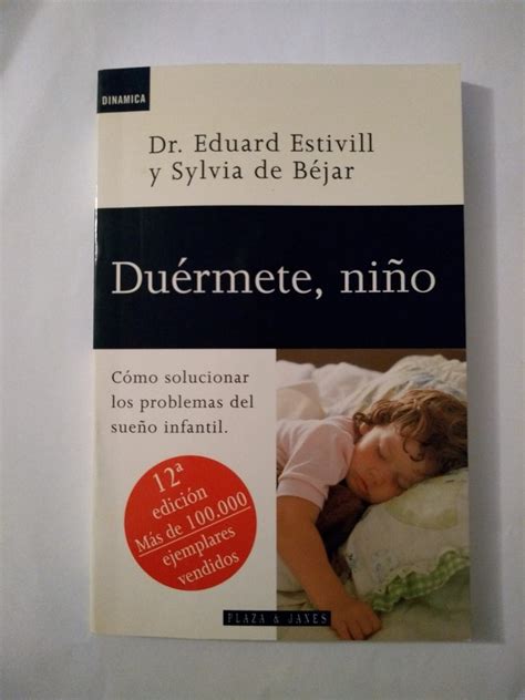 Duermete Niño Dr Eduard Estivill Y Sylvia De Béjar Libros De Segunda