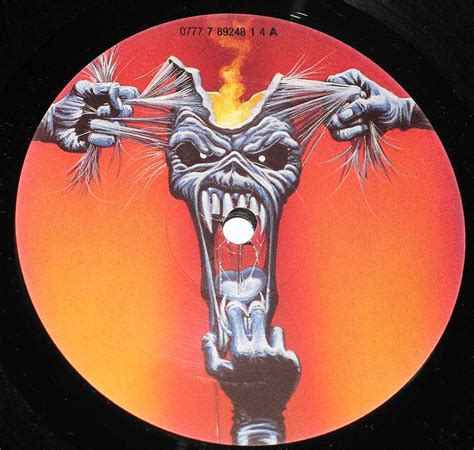 Iron Maiden A Real Dead One Heavy Metal Nwobhm 12 Lp Vinyl Album Cover