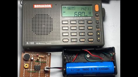 How To Build A Simple Am Radio Transmitter With Six Components Diy Am