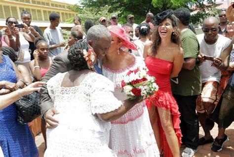fu501 rosemonde and myriam first same sex marriage in the french caribbean in the small town o