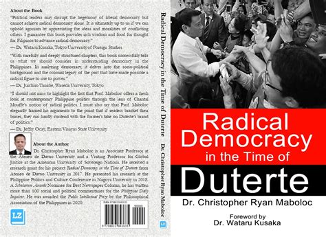 Radical Democracy In The Time Of Duterte Elzistyle Ebookshop