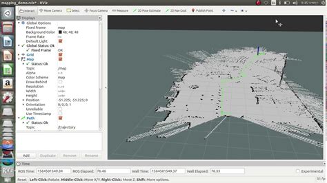 Lidar Based Slam And Path Tracking In Ros With Rplidar A1 Youtube