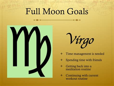 Virgo Full Moon Goals A Little Bit Of This A Little Bit Of That