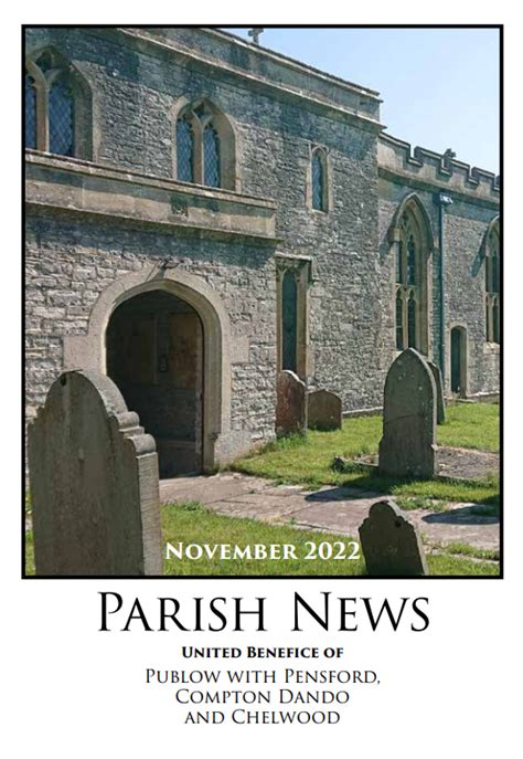 Parish Magazine November 2022 Publow With Pensford Parish Council