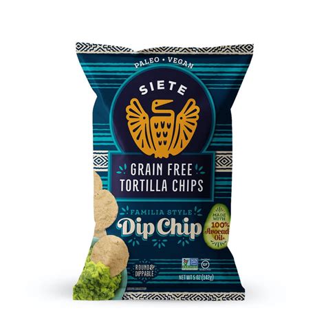 siete grain free tortilla chips 142g coco market