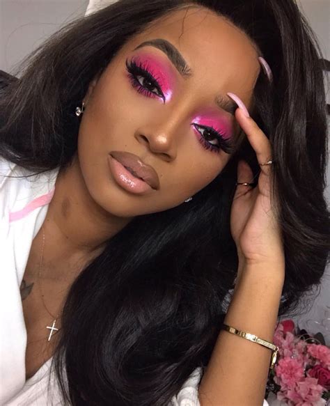 Pin By Aniyyah Boone On Makeup Black Girl Makeup Makeup Looks Makeup