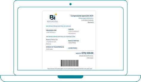 ¿cómo Descargar Un Comprobante De Transferencia Corporación Bi