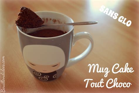 Mug cake tout choco et sans GLO
