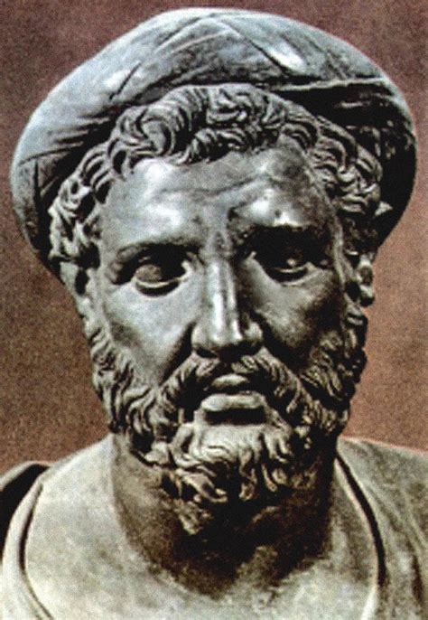 Pythagoras Bust Of The 6th Century Bc Photograph By Everett