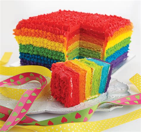 Best Rainbow Cake