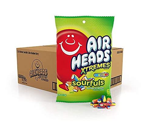 12 Count Xtremes Sourfuls 6 Oz Rainbow Berry Sweet And Sour Candy