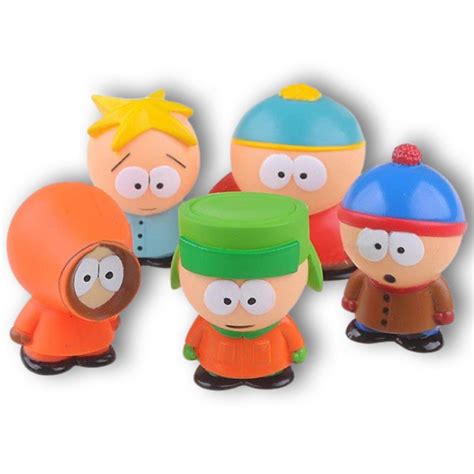 Buy South Park Piece Figure Set Featuring Eric Cartman Stan Marsh Kyle Broflovski Kenny