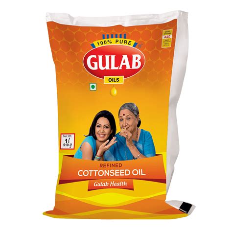 Refined Cottonseed Oil Ltr Pouch Shop Gulab