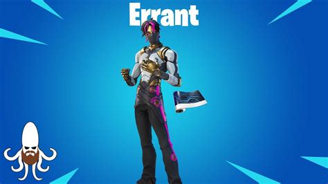 Errant Skin Showcase And Gameplay Fortnite Youtube