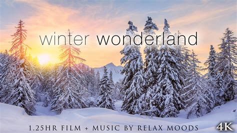 Winter Wonderland 75 Min Or 9 Hour Aerial Nature Film In 4k Uhd