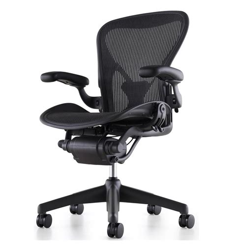 It gives comfort to the hands while adjusting the angles of the chair. Herman Miller Aeron Office Chair