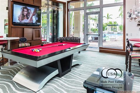Choose size, wood, finish, and more! INFINITY CONTEMPORARY POOL TABLES FOR SALE : POOL TABLES ...