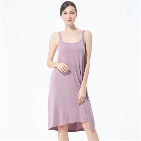 Fdfklak Summer Solid Night Dress Women Sexy Loose Nightgown Plus Size 2xl 7xl Sleepshirts
