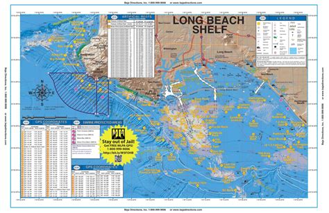 Southern California Fishing Spots Map Printable Maps
