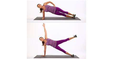 Side Elbow Plank Bodyweight Arm Exercises Popsugar Fitness Uk Photo 7