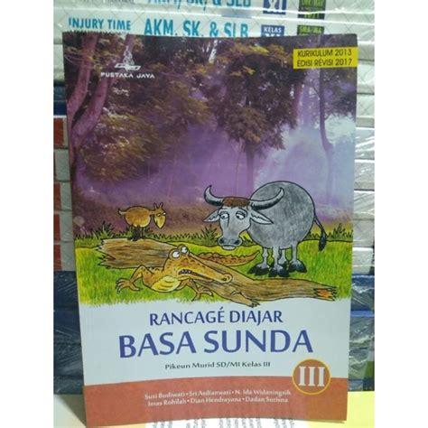 Jual Buku Rancage Di Ajar Basa Sunda Kelas 3 Sdmi Shopee Indonesia