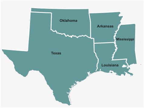 Marvellous Design Texas Oklahoma Map Of Arkansas And Burnt Orange